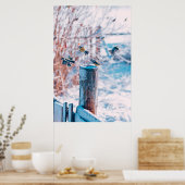 Poster Glace et neige | Grande souris, Sibérie, Russie (Cuisine)