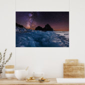 Poster Glace et neige | Lac Baïkal, Sibérie, Russie (Cuisine)