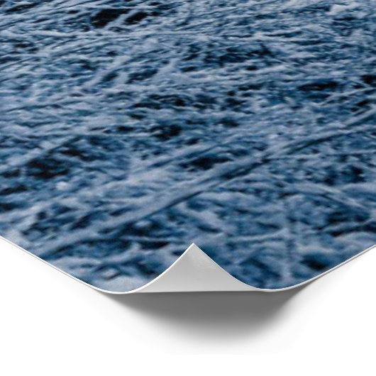 Poster Glace et neige | Lac Königssee, Allemagne (Coin)