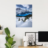 Poster Glace et neige | Lac Peyto, Rocheuses canadiennes (Bureau à domicile)