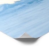 Poster Glace et neige | Ours polaire Iceberg Norvège (Coin)