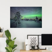 Poster Glace et neige | Parc national de Pallas-Yllastunt (Bureau à domicile)