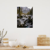 Poster Glace et neige | Parc national Jasper Alberta, Can (Cuisine)