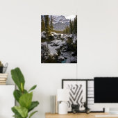 Poster Glace et neige | Parc national Jasper Alberta, Can (Bureau à domicile)
