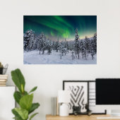 Poster Glace et neige | Paysage d'hiver, Finlande (Bureau à domicile)