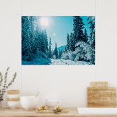 Poster Glace et neige | Réserve naturelle de l'Altaï, Rus (Cuisine)