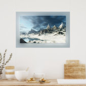 Poster glace froide (Cuisine)
