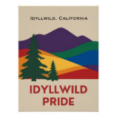 Poster glacé Idyllwild Pride (Devant)