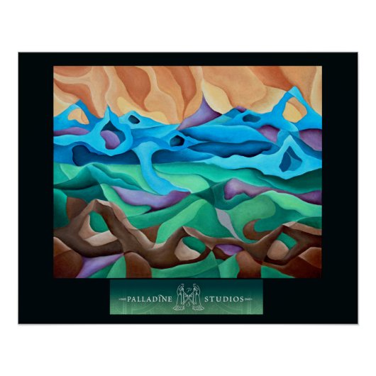 Poster glacé 'Mars Reborn' (Devant)