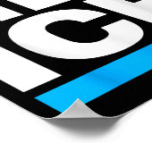 Poster Glace mi (Coin)