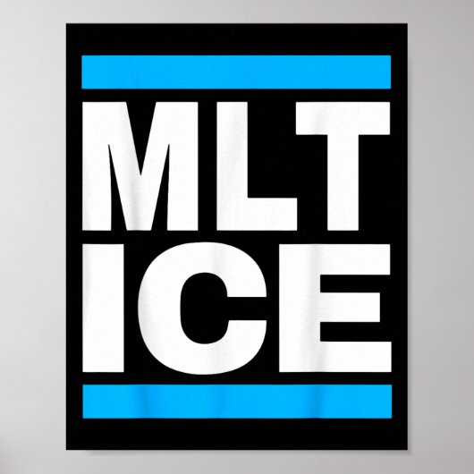 Poster Glace mi (Devant)