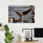 Poster Glace mince (Bureau à domicile)