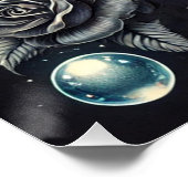 Poster glacé "Où les rêves coulent" (Coin)