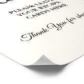 Poster Glace pastel Laissez vos recettes enterrement de v (Coin)