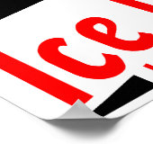 Poster glace rétro (Coin)