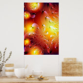 Poster Glace rouge. (Cuisine)