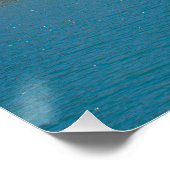 Poster glacé sur le port de mer Tranquillité (Coin)