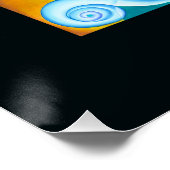 Poster glacé "Vision de la Grande Île" (Coin)