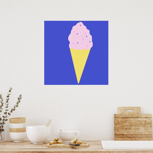 Poster glaces (Cuisine)