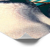 Poster "glaces sur la plage" (Coin)