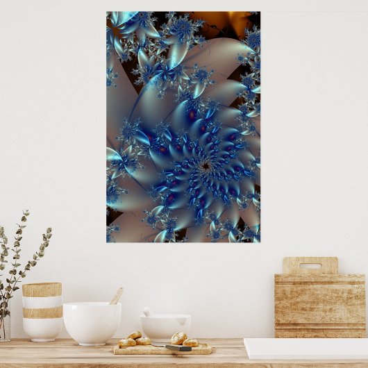 Poster Glacial. (Cuisine)