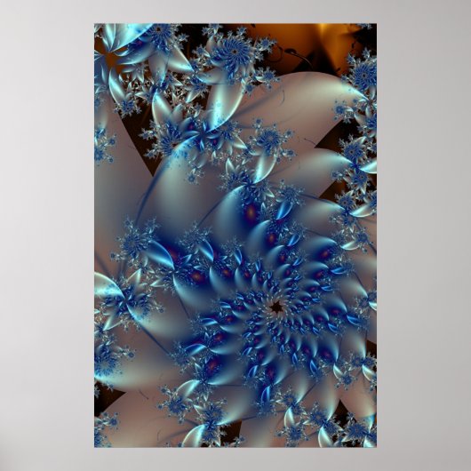 Poster Glacial. (Devant)