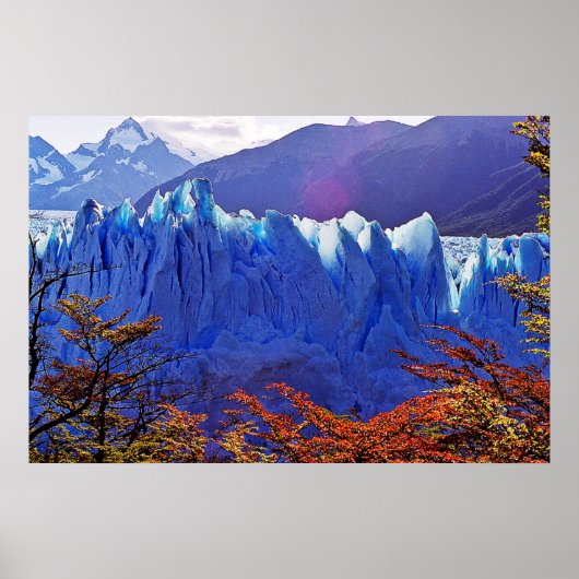 Poster Glaciar Perito Moreno (Devant)