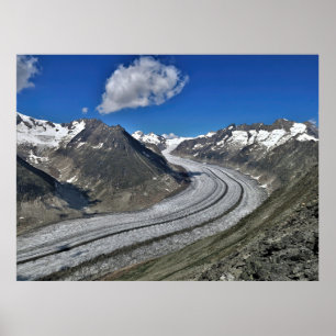 Poster Glacier Aletsch