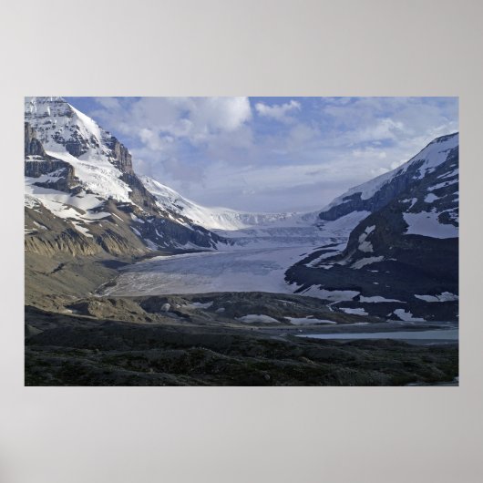 Poster Glacier Athabasca (Devant)