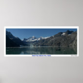 Poster Glacier Bay, Alaska (Devant)