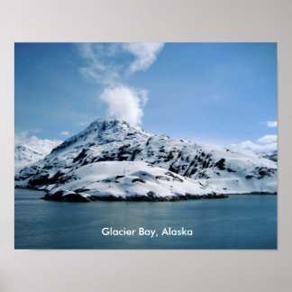 Poster Glacier Bay, Alaska