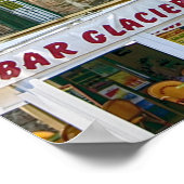 Poster Glacier Collioure Bar (Coin)