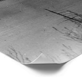 Poster Glacier Davidson en Alaska Photo (Coin)