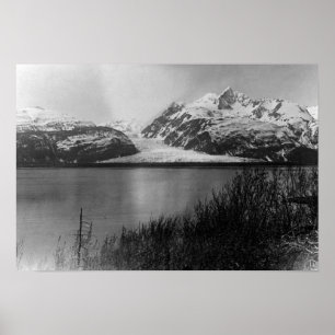 Poster Glacier de Davidson en photographie de l'Alaska