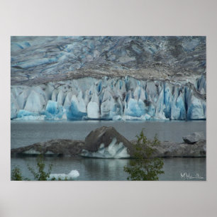 Poster Glacier de l'Alaska