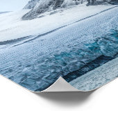 Poster Glacier de Spitsbergen Svalbard (Coin)