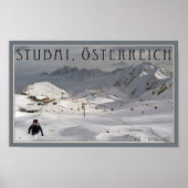 Poster Glacier de Stubai (Devant)
