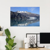 Poster Glacier en Alaska Imprimer (Bureau à domicile)