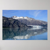 Poster Glacier en Alaska Imprimer (Devant)