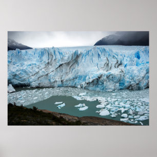 Poster Glacier et lac Argentino de Moreno