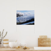 Poster Glacier Exit dans le parc national des fjords de K (Cuisine)