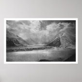 Poster Glacier géant Alaska 1912 (Devant)