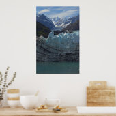 Poster Glacier Margerie Alaska (Cuisine)