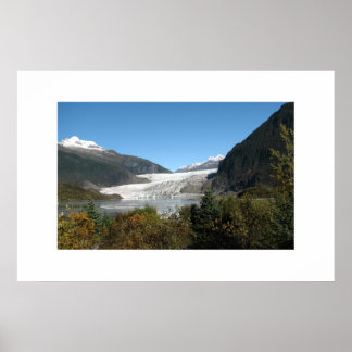 Poster Glacier Mendenhall