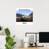 Poster Glacier Mendenhall, Alaska (Bureau à domicile)