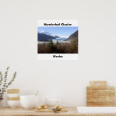 Poster Glacier Mendenhall, Alaska (Cuisine)
