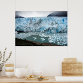 Poster Glacier Moreno Et Lac Argentino (Cuisine)