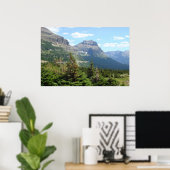 Poster Glacier Park - Aller au chemin Sun (Bureau à domicile)