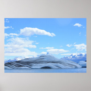 Poster Glacier Patagonia
