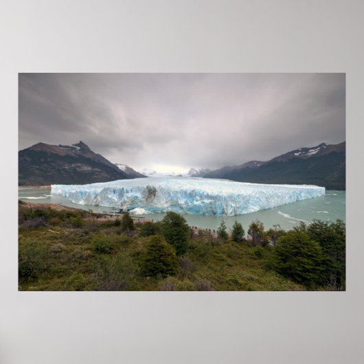 Poster Glacier Perito Moreno, Argentine (Devant)
